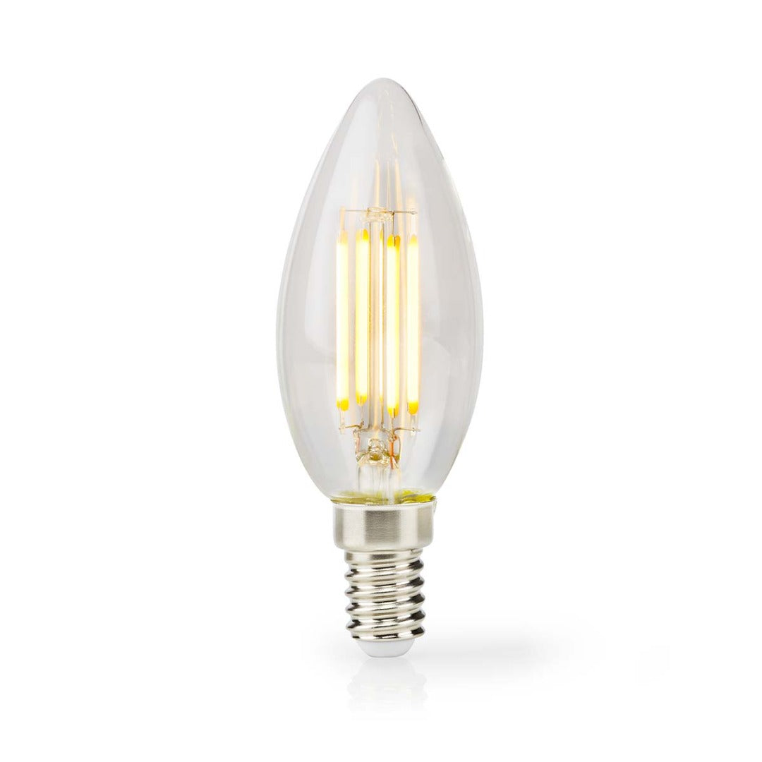 LED filament E14 - Dimbaar - Warm wit - 4.5 Watt LED filament E14 - Dimbaar - Warm wit - 4.5 Watt